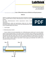 Two Different Test Method Different Pressure Method and Equal Pressure Method
