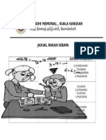 Jadual Rakan Sebaya