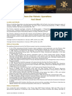 Northern Star Plutonic Operations Fact Sheet: Location and Climate