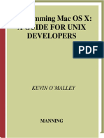 Programming Mac Os X - A Guide For Unix Developers