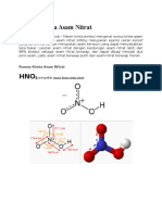 Struktur Kimia Nitrat