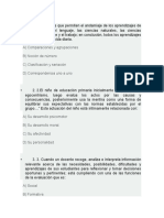 Examen de Conocimiento Del Estudiante Ascenso de Nivel