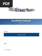 Seeddms Manual 20161129