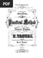Vaccai Metodo Pratico Tenor Singing Consonant