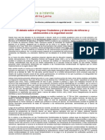 El Ingreso Ciudadano y El Derecho de Niños PDF