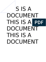 This Is A Document This Is A Document