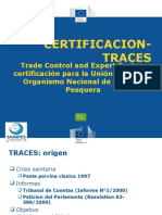 Certificacion Traces Sanipes