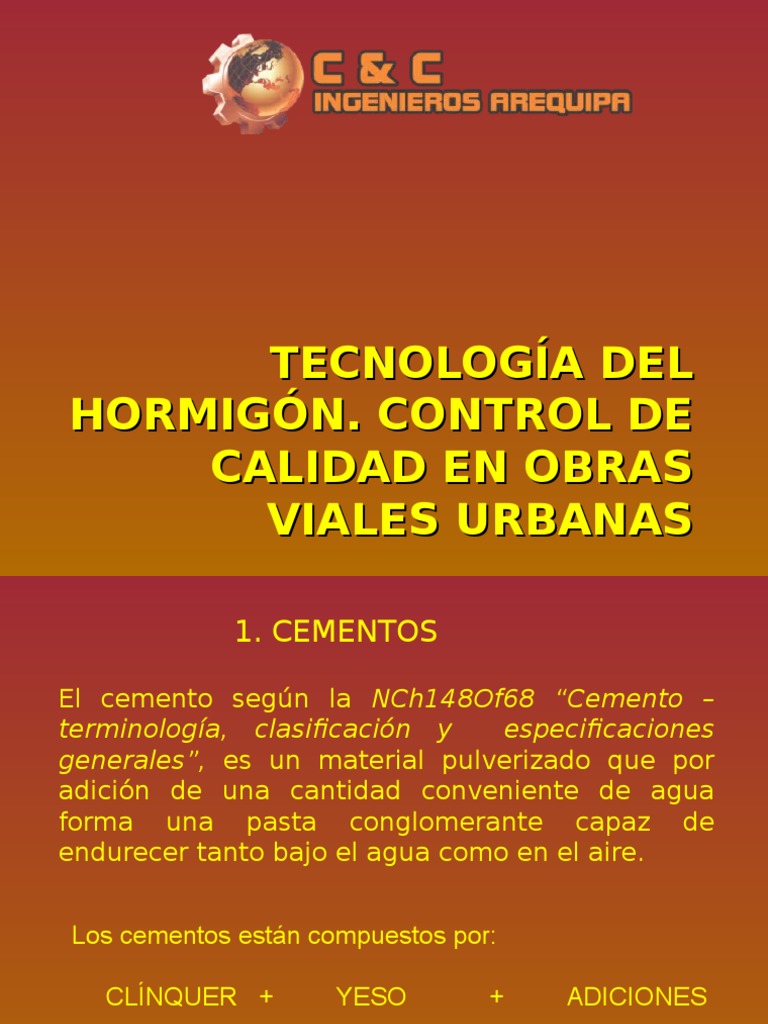 Control de Calidad del Hormigón en Obras Viales | PDF | Tecnología