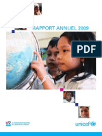 UNICEF Rapport Annuel 2009