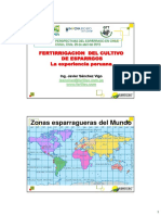 Perspectivas del espárrago en Chile y Perú