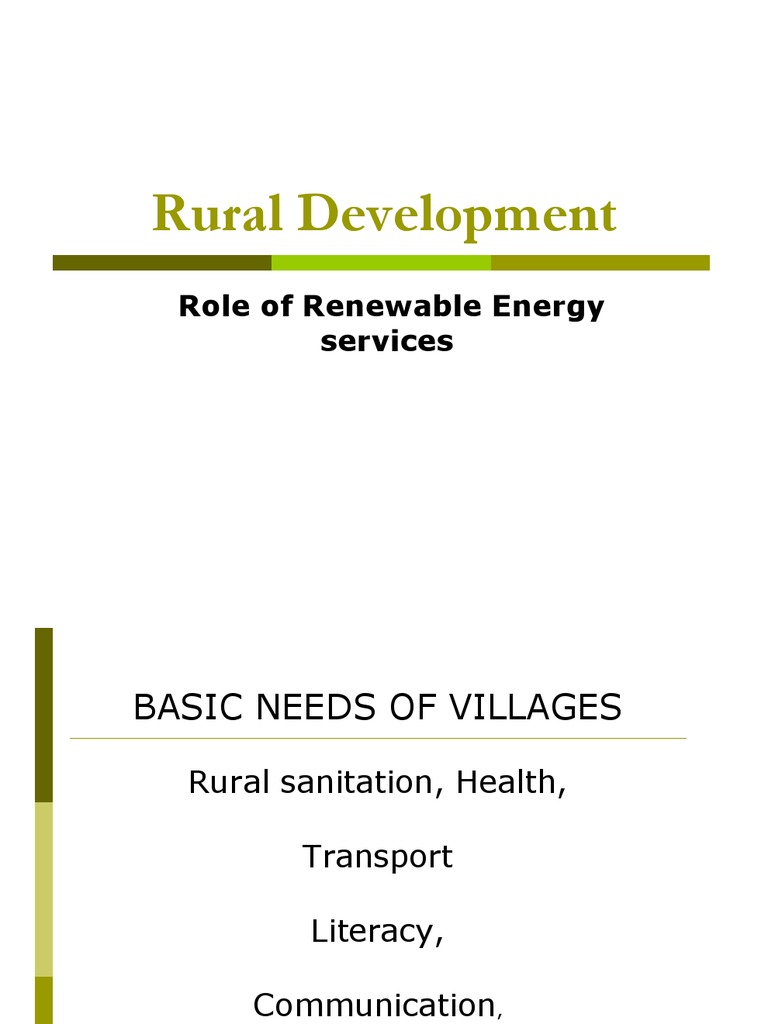 Energy in Rural India | PDF | Poverty Reduction | Renewable Energy