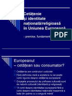 Cetatenie Si Identitate in UE