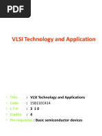 VLSI Technology and Application