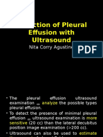 Detection of Pleural Effusion With Ultrasound