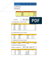 Calculo de Tasa de Crecimeinto - InEI