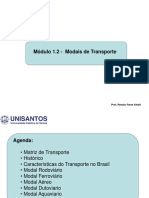 Gestão Portuária - Modais de Transporte