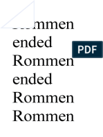 Rommen Ended Rommen Ended Rommen Rommen