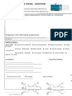 Formular Receptie Probe - Anatomie Patologica - Histovet