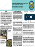 Economic Assessment of Hydroponic Lettuce Production