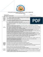 Ficha de Planejamento de Aula