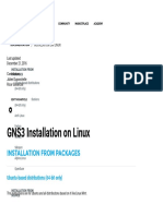 Installation on Linux - GNS3