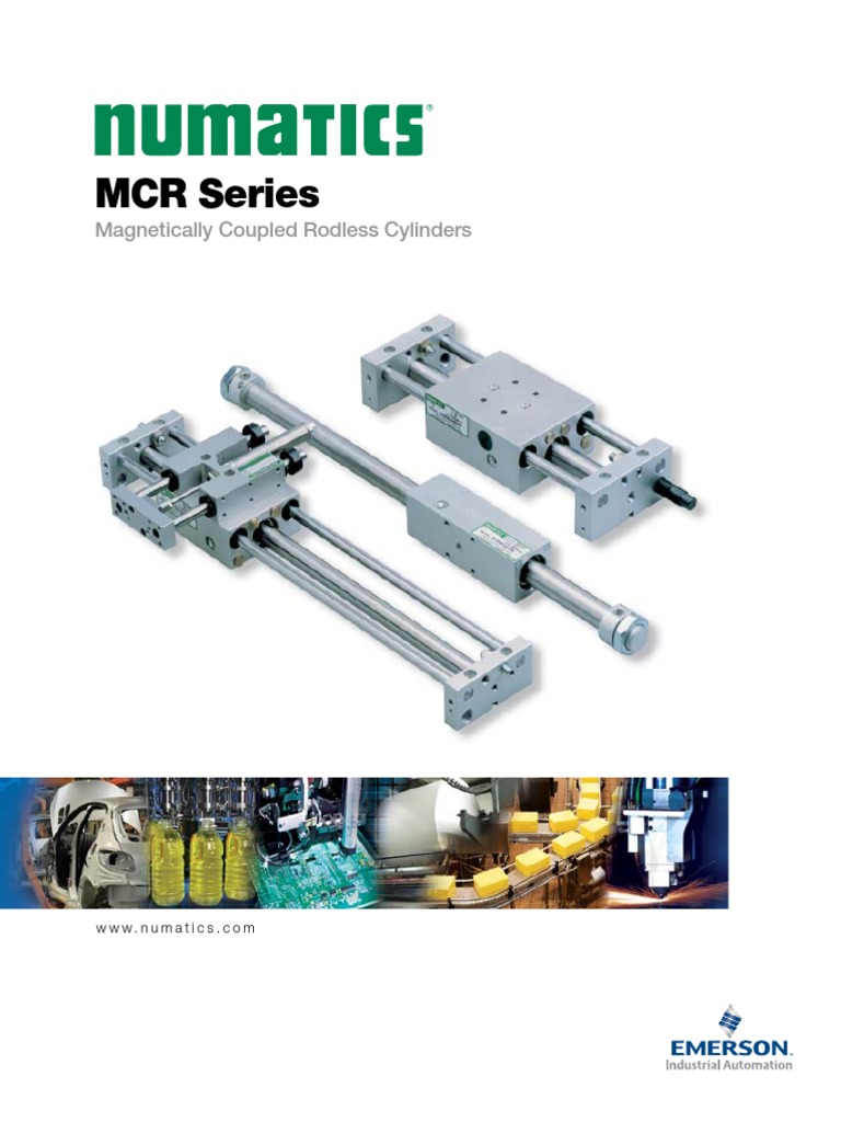 Numatics Series MCR Rodless Cylinders Catalog | PDF | Switch | Bipolar  Junction Transistor