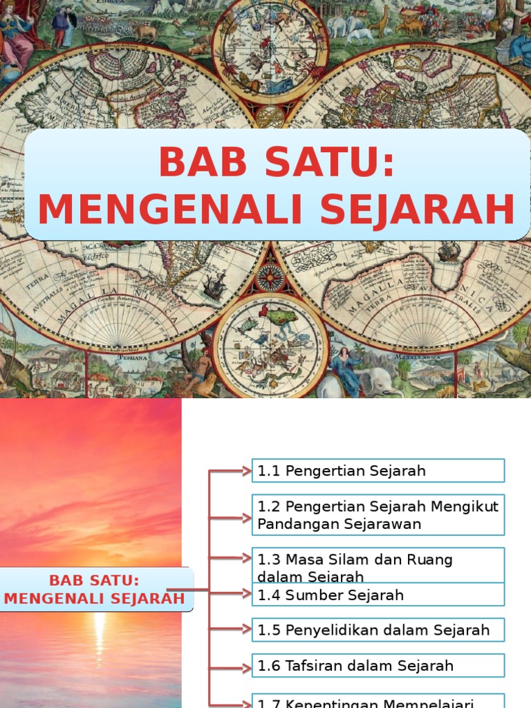 1.5 Kaedah Penyelidikan Sejarah