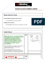 Supplemental Coolant Additive (SCA)