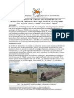 Caracterización de Agentes Del Deterioro de Los Monolitos de Piedra Arenisca Del Infiernito, Colombia