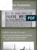 Halifax Explosion No Video