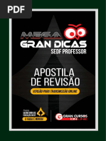 Apostila de Revisão SEDF Mega Gran Dicas