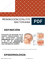 Meningoencefalitis bacteriana: diagnóstico y tratamiento