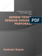 Demam Tifoid Dengan Dugaan Perforasi