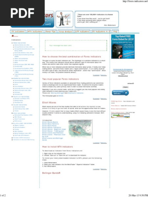 Forex Indicators Guide Pdf Analysis Financial Markets - 