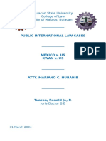 Public International Law Cases