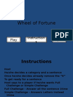Wheel of Fortune Game - PPSX