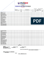 Date - Enrolment Male: 26 Female: 18 Total: 44: MIS P SUB RTP INS ER OM REP REV TOT AL