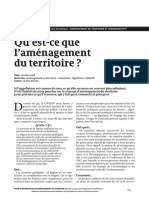 Amenagement Du Territoire