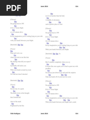 Acordes Song Structure Leisure