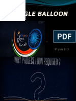 Google Balloon: Presented By:-Rafiq.B 4 Year ECE