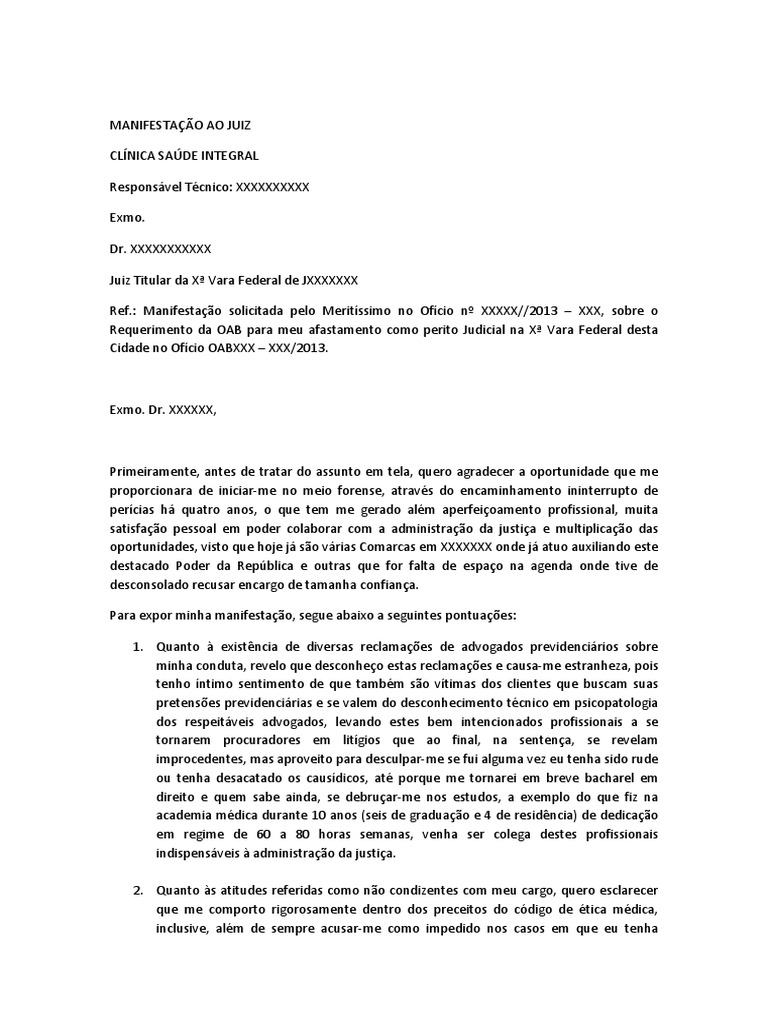 Get Carta De Apresentação Perito Judicial Background  Carta