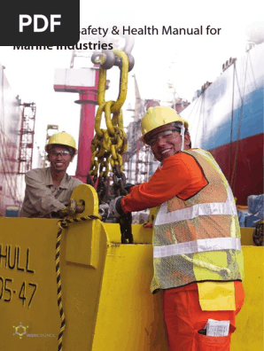 Wsh Marine Manual Occupational Safety And Health Pollution