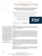 A Randomized Trial of Rectal Indomethacin To Prevent Post-ERCP Pancreatitis