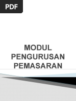 Download MODUL PENGURUSAN PEMASARAN by Nur Farahhana SN34019126 doc pdf