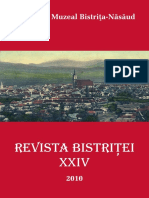 Revista Bistritei Xxvi 2010 Mina Piticilor Chiuzbaia