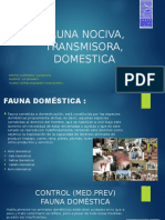 Fauna doméstica y nociva, medidas de control