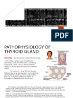 Pathophysiology of Thyroid Gland. Endocrine Pancreatic Dysfunctions