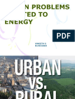 Urban Problems Related To Energy