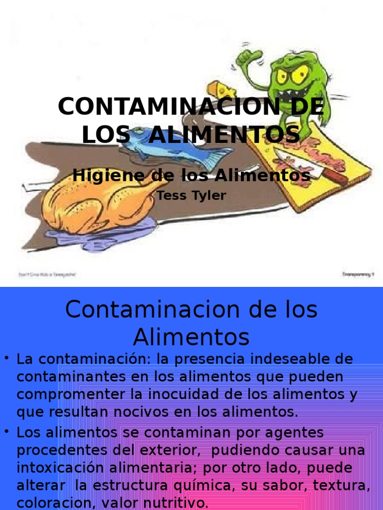 Contaminación de Alimentos: Causas y Efectos | PDF | Alimentos ...
