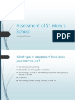 Uses of Assessment